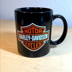 Harley Davidson, black Ceramic coffee cup